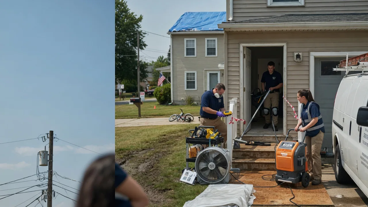 Water Damage Repair in Grapeville, PA near me